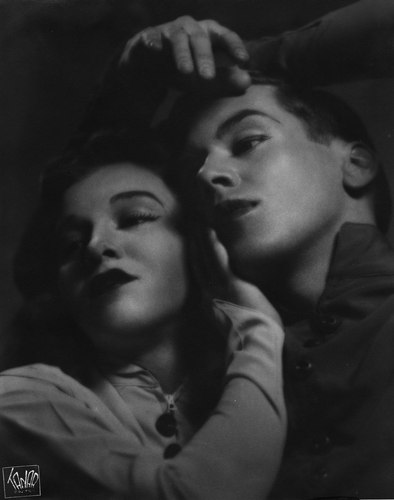 Evelyn Barrille & dance partner Vonn Hamilton 1941