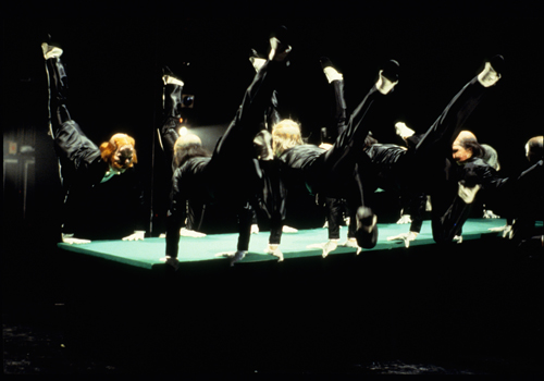 Joffrey Ballet dancers in Kurt Jooss' 'The Green Table'.