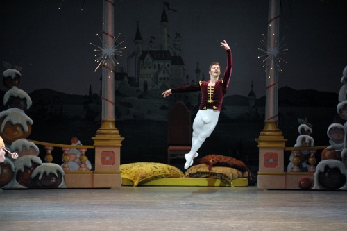 Gregory Tyndall as the Cavalier in  Indiana University Ballet Theater's 'The Nutcracker'.