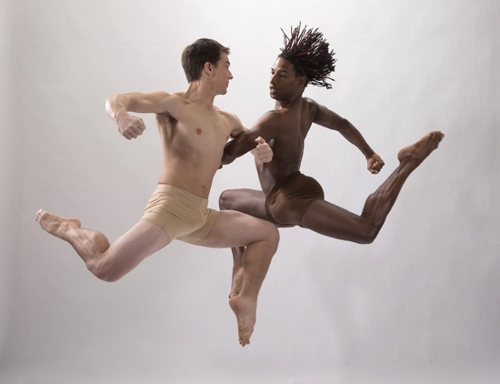 DK dancers Noah Trulock and Justin David Sears-Watson.