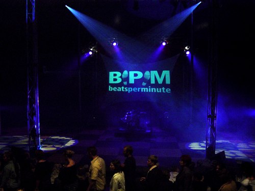 At a BPM beatsperminute performance at the Adelaide Fringe Festival, Australia.