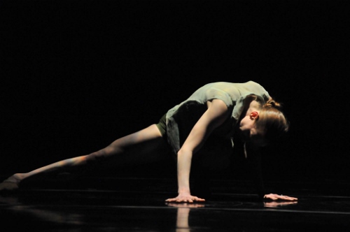 GroundWorks DanceTheater dancer in Rosie Hererra's 'House Broken'.