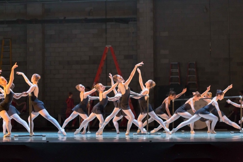 BalletMet Academy dancers in Victoria Morgan's 'Bolero'.