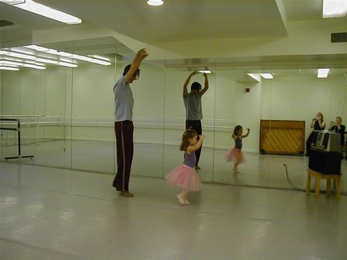 Camille Learns Ballet from Francois Perron.