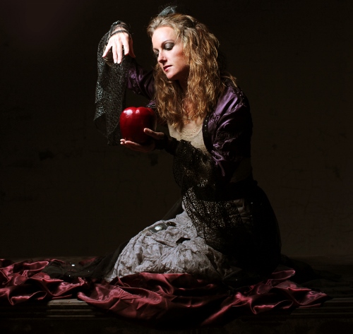 Brooke Wesner as the wicked stepmother in Neos Dance Theatre's 'Snow White and the Magic Mirror: A Grimm Tale'.