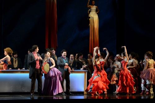 A scene from 'La Traviata' at Musical Arts Center. Photo Courtesy of IU Opera and Ballet Theater.