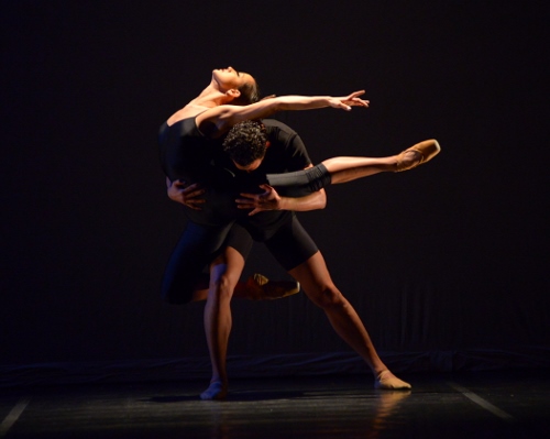 Chamber Dance Project dancers Francesca Dugarte and Luis R. Torres in Diane Coburn Bruning's 'Berceuse'.