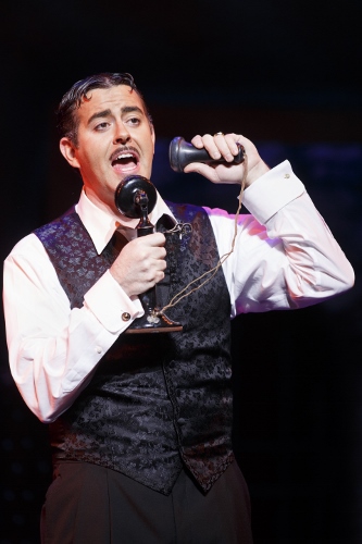 Jesse Sharp as Gomez Addams in the 2013-2014 National Tour of The Addams Family.