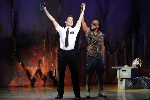 Mark Evans, Derrick Williams THE BOOK OF MORMON First National Tour 