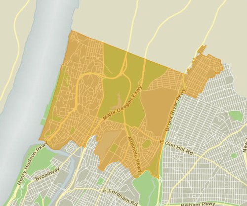 NYC Council District 11 map (Credit: <a href='http://council.nyc.gov/d11/html/members/map.shtml' target='_blank'>http://council.nyc.gov/d11/html/members/map.shtml</a>)