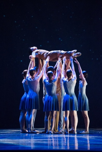 Royal Winnipeg Ballet dancers in 'Going Home Star - Truth and Reconciliation'.