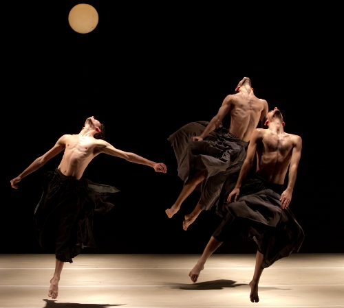 A scene from Rami Be'er's 'If At All,' performed by Kibbutz Contemporary Dance Company