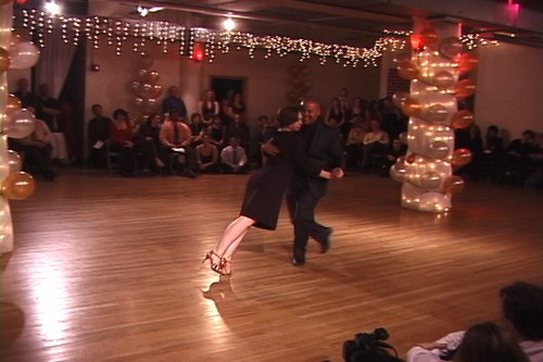 Stepping Out Studios Holiday Gala 2006 Susan Robinson & Alfredo Melendez dance Argentine Tango