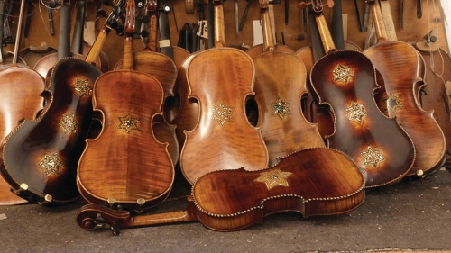 Violins of Hope. Photo by Debra Yasinow.