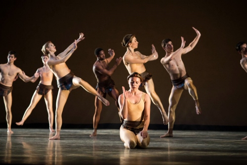 IU Ballet Theater dancers in Twyla Tharp's “Surfer at the River Styx.”