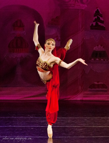Brecke Swan in the Arabian Dance.