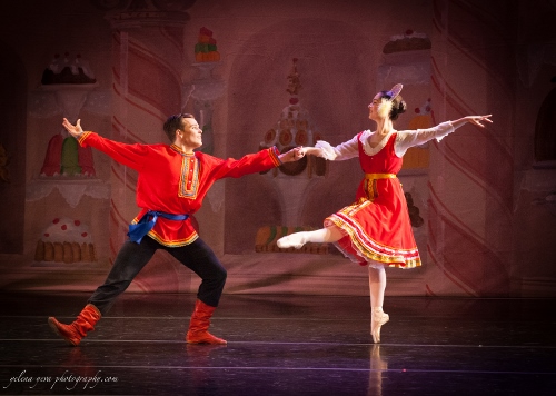 Jack Furlong and Mari Bell in the Russian Dance.