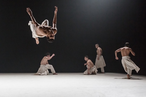 Compagnie Hervé KOUBI's dancers in 'What The Day Owes To The Night.'
