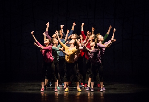 Artists of Pennsylvania Ballet in Jerome Robbins’ 'NY Export: Opus Jazz.'