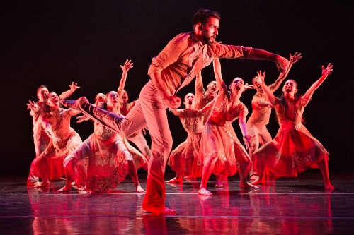 Ballet Hispanico in Ramon Oller's 'Bury Me Standing.'