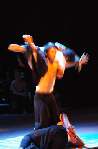 The Nilas Martins Dance Company performs Puccini's Messa di Gloria in a production for dancers and singers staged by choreographer Stephen Pier at Dicapo Opera Theatre