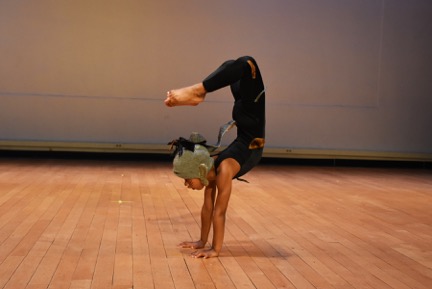 One of Loco-Motion's youngest dancers explores the acrobatic nature of cats in 'Caper.'
