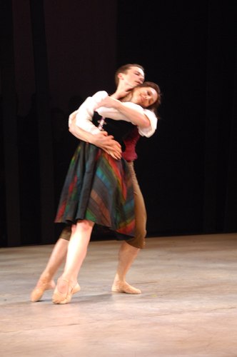 The Nilas Martins Dance Company performs Puccini's Le Villi in a production for dancers and singers staged by choreographer Stephen Pier at Dicapo Opera Theatre