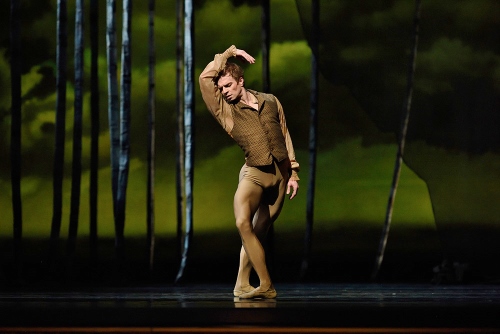 SF Ballet's Gennadi Nedvifin as Lensky in John Cranko's “Eugene Onegin.”