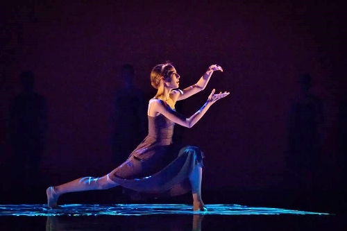 Grand Rapids Ballet's Caroline Wiley in Penny Saunders' 'In Frame.'