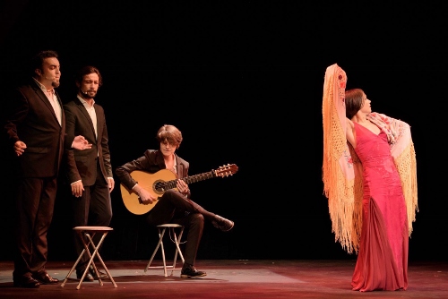 Olga Pericet and company in 'Creations of My Repertory.'