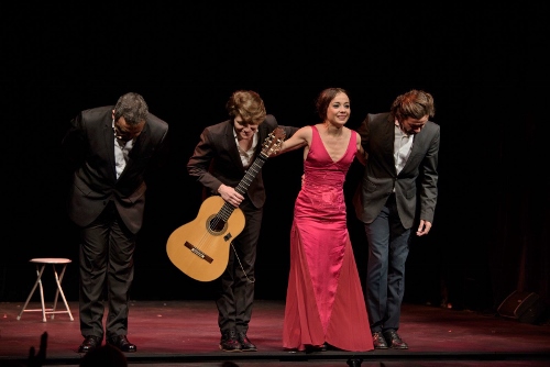 Olga Pericet and company in 'Creations of My Repertory.'