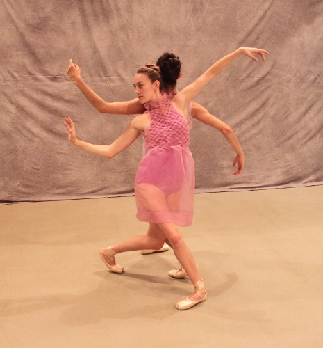 (Front) Dancer Amber Neff in 'Amity.'
