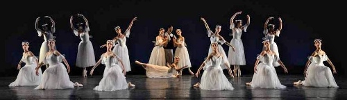Cleveland Ballet in Michel Fokine’s “Les Sylphides.”