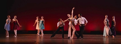 Cleveland Ballet in Gladisa Guadalupe’s “A Collage of Frank Sinatra Songs.”