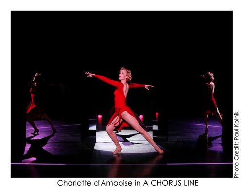 Charlotte d'Amboise in A Chorus Line