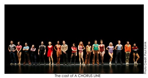 The cast of A Chorus Line