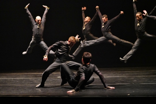 Lar Lubovitch Dance Company in<br>'Men’s Stories'.