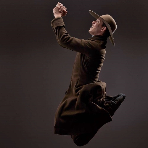Dance Kaleidoscope's Brandon Comer as The Revivalist in 'Appalachian Spring.'