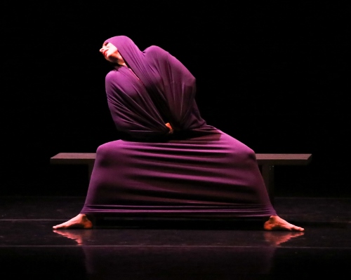 Maria Caruso in Lamentation®, choreographed by Martha Graham.