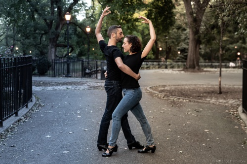 Ryan Rockmore and María de los Angeles of Al Margen Flamenco Dance Company