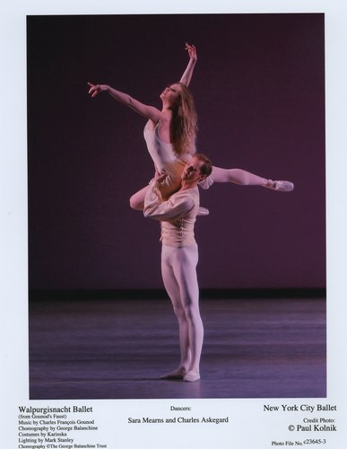 Sara Mearns and Charles Askegard in NYCB's Walpurgisnacht Ballet