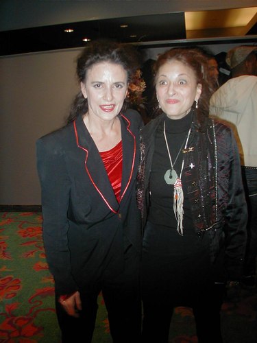 Therese Capucilli and Jacqulyn Buglisi After the Performance