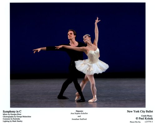 Ana Sophia Scheller and Jonathan Stafford in 'Symphony in C'