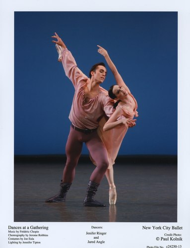 Jenifer Ringer and Jared Angle in NYCB's Dances at a Gathering