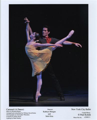 Kathryn Morgan and Seth Orza in 'Carousel (A Dance)'