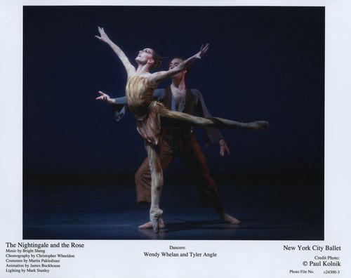 Wendy Whelan and Tyler Angle in 'The Nightingale and the Rose' June 8, 2007 at the New York City Ballet