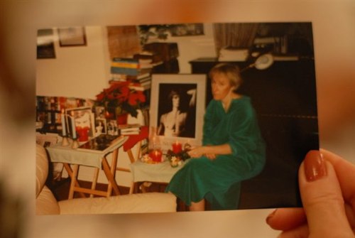 Roberta's 1993 photo of her Nureyev shrine