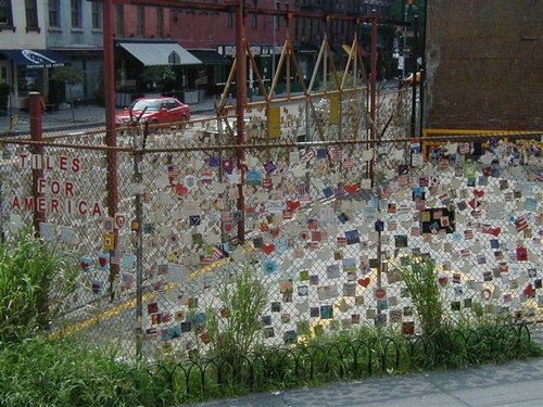 Memory Tiles in Greenwich Village