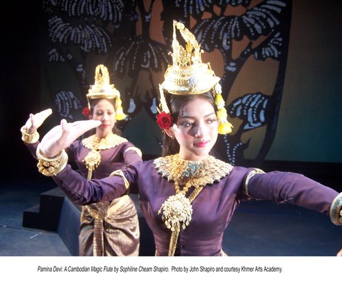 Pamina Devi: A Cambodian Magic Flute. By Sophiline Cheam Shapiro. In The Kingdom of the Sun. Courtesy Khmer Arts Academy.