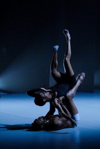 Adam Hougland's 'Risk of Flight' Dancers: Meredith Rainey (bottom) and Heidi Cruz-Austin
